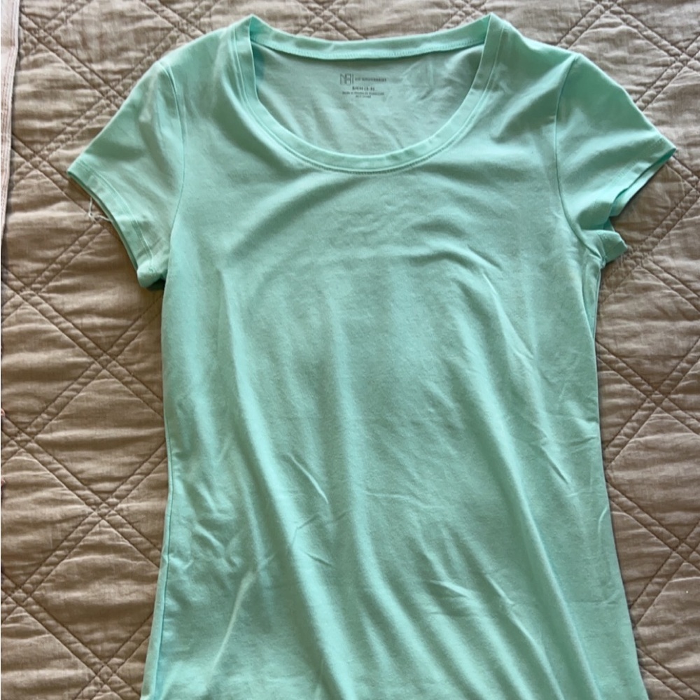 Small blue tshirt